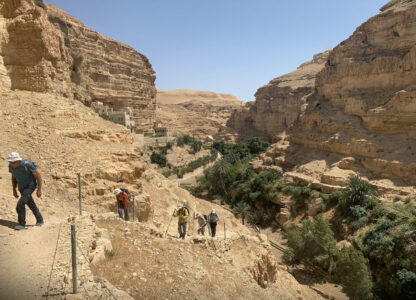 Sur le Sentiers d’Abraham